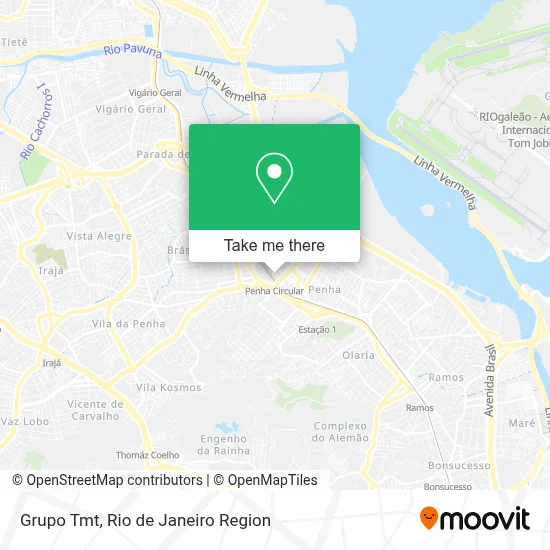 Grupo Tmt map
