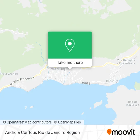 Andréia Coiffeur map