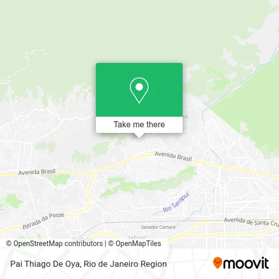 Pai Thiago De Oya map