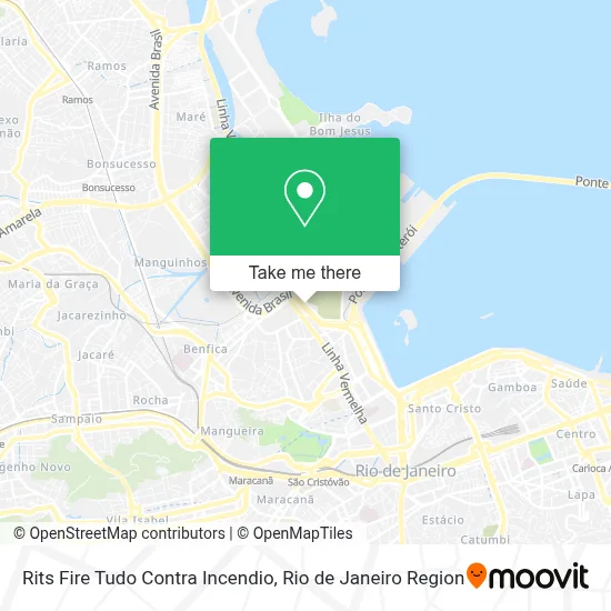 Rits Fire Tudo Contra Incendio map