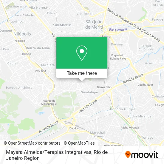 Mayara Almeida / Terapias Integrativas map