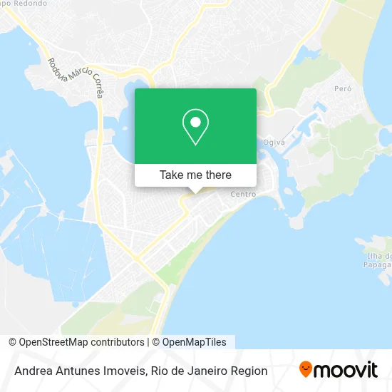 Andrea Antunes Imoveis map
