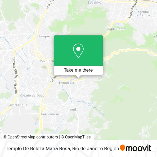 Templo De Beleza Maria Rosa map