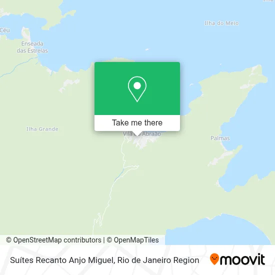 Suítes Recanto Anjo Miguel map