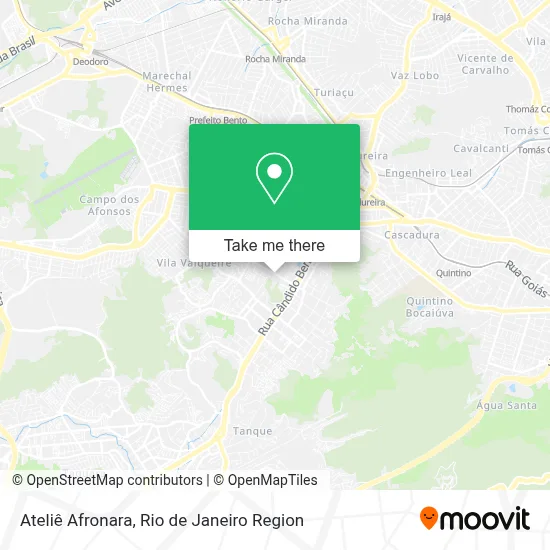 Ateliê Afronara map