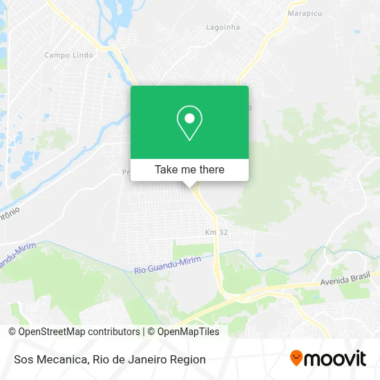 Sos Mecanica map