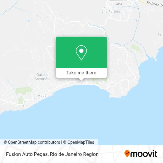 Fusion Auto Peças map