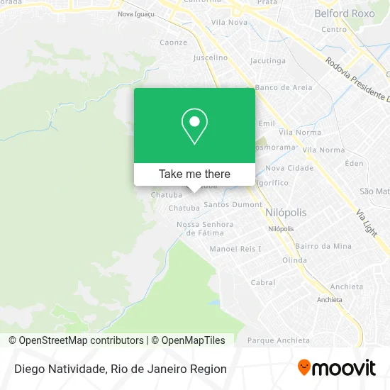 Diego Natividade map