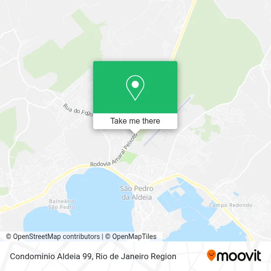 Condominio Aldeia 99 map