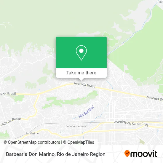 Barbearia Don Marino map