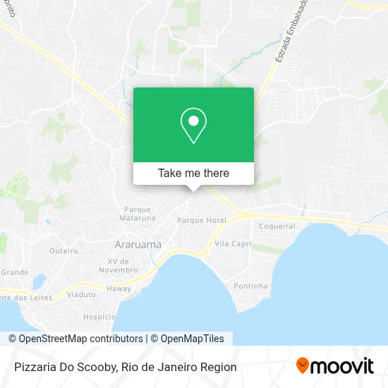 Pizzaria Do Scooby map