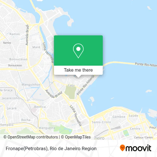 Fronape(Petrobras) map