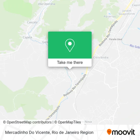 Mercadinho Do Vicente map