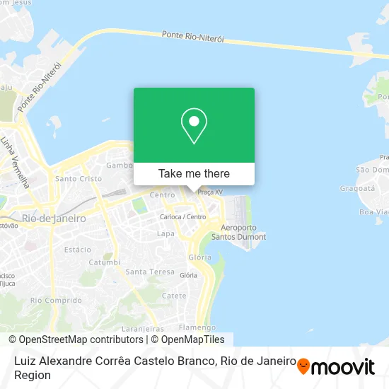 Luiz Alexandre Corrêa Castelo Branco map