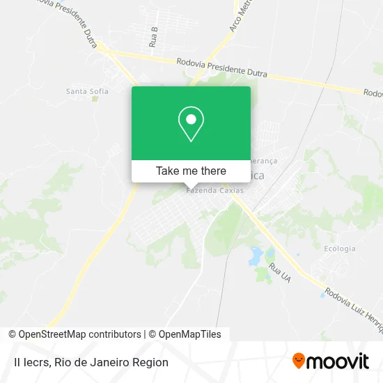 II Iecrs map