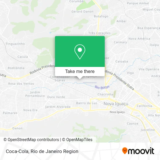 Coca-Cola map