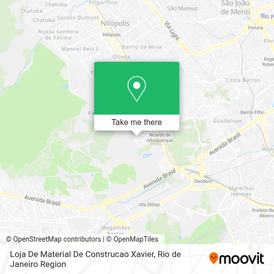 Loja De Material De Construcao Xavier map