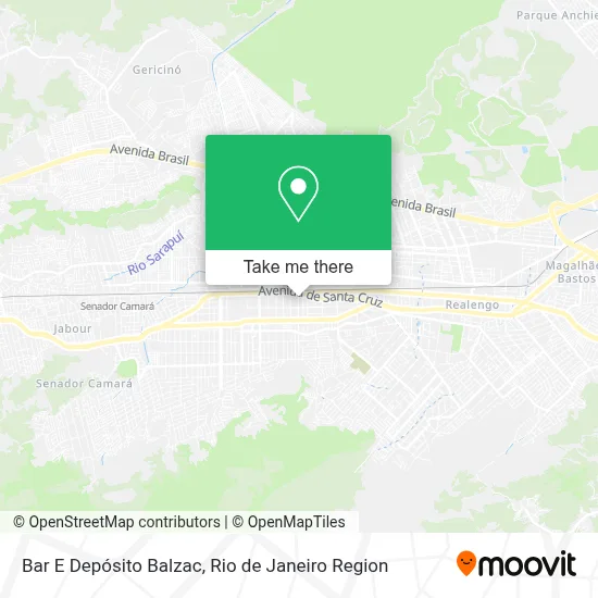 Bar E Depósito Balzac map