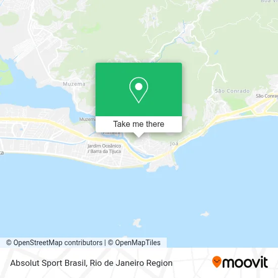 Absolut Sport Brasil map