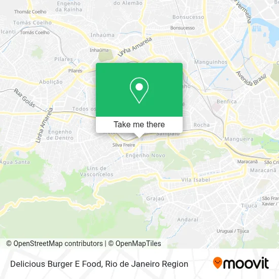 Delicious Burger E Food map