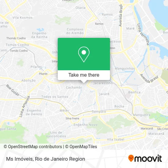Ms Imóveis map