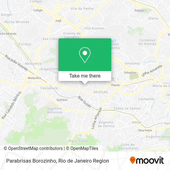 Parabrisas Borozinho map