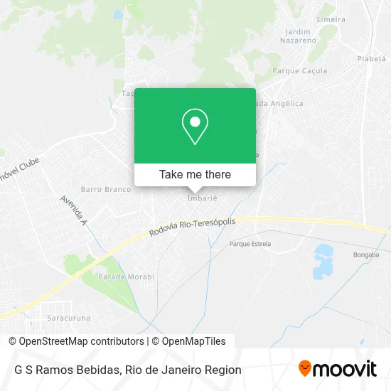 G S Ramos Bebidas map
