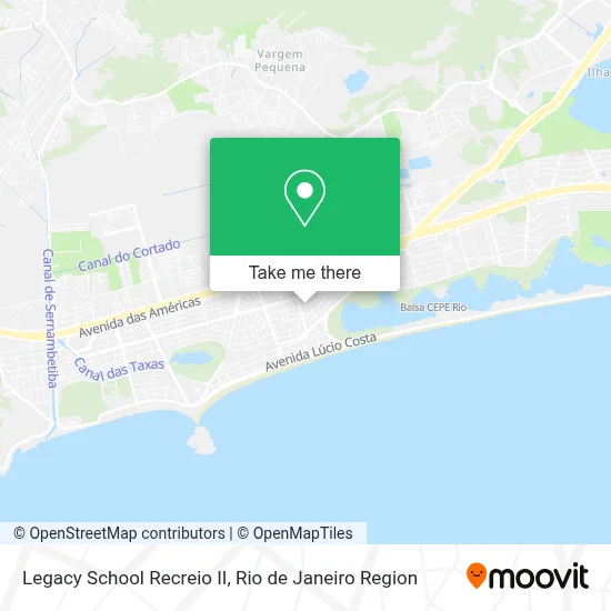 Legacy School Recreio II map
