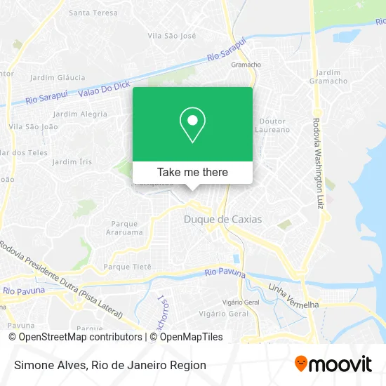 Simone Alves map