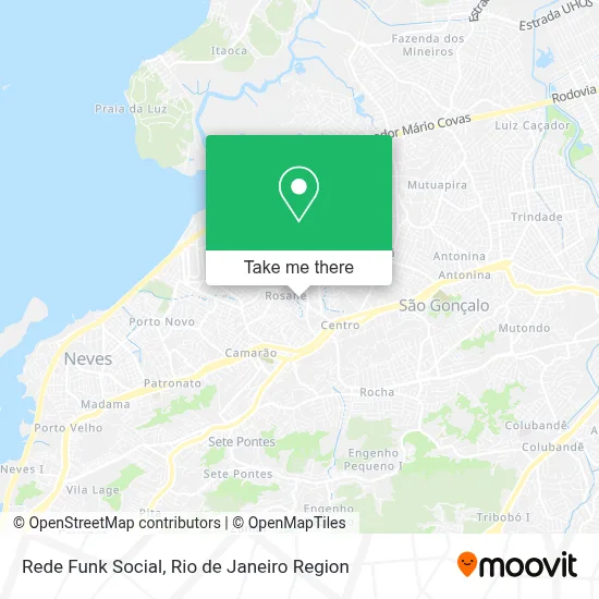 Rede Funk Social map