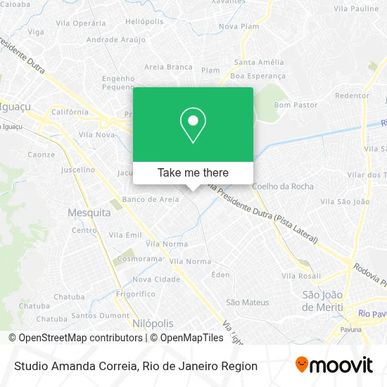 Studio Amanda Correia map