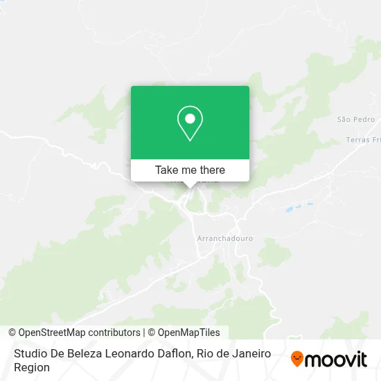 Studio De Beleza Leonardo Daflon map