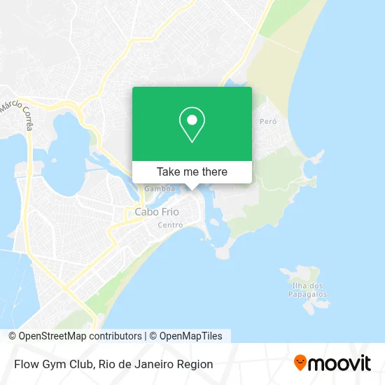 Flow Gym Club map