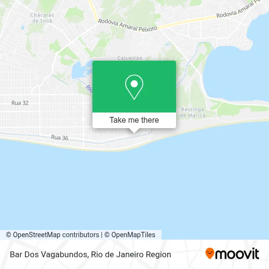 Bar Dos Vagabundos map