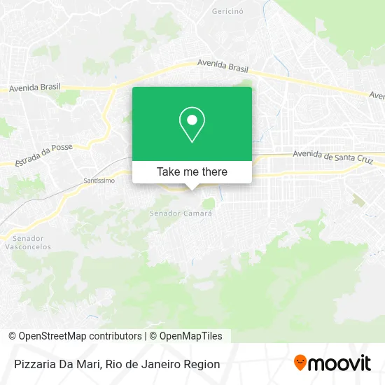 Pizzaria Da Mari map