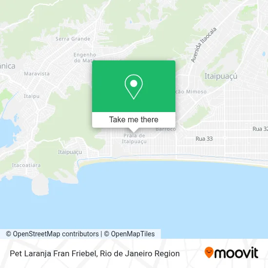 Pet Laranja Fran Friebel map