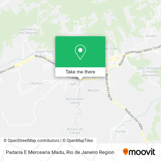 Padaria E Mercearia Madu map