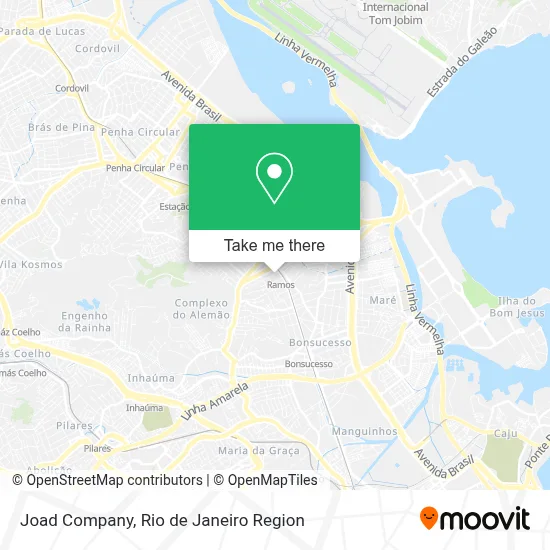 Joad Company map