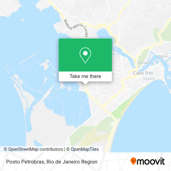 Posto Petrobras map