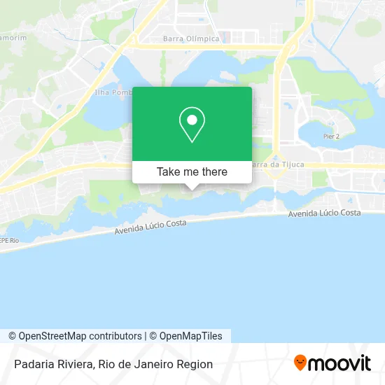 Padaria Riviera map