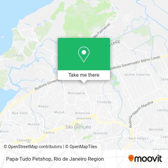 Papa-Tudo Petshop map