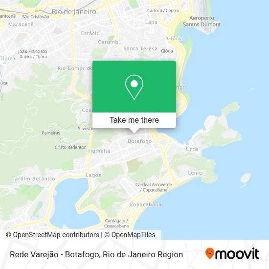Rede Varejão - Botafogo map