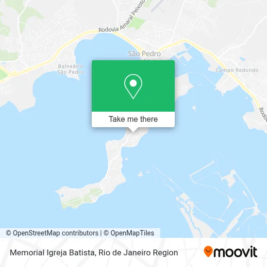 Memorial Igreja Batista map