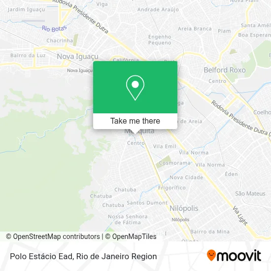 Polo Estácio Ead map