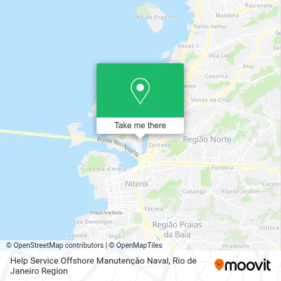 Help Service Offshore Manutenção Naval map