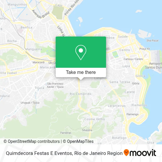 Quimdecora Festas E Eventos map