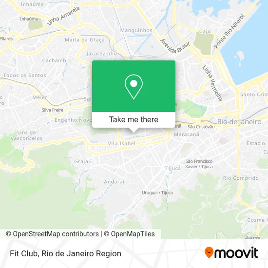 Fit Club map