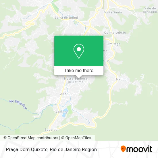 Praça Dom Quixote map