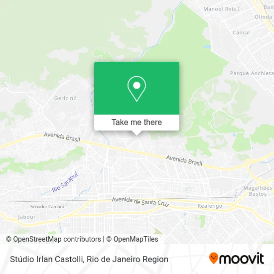 Stúdio Irlan Castolli map