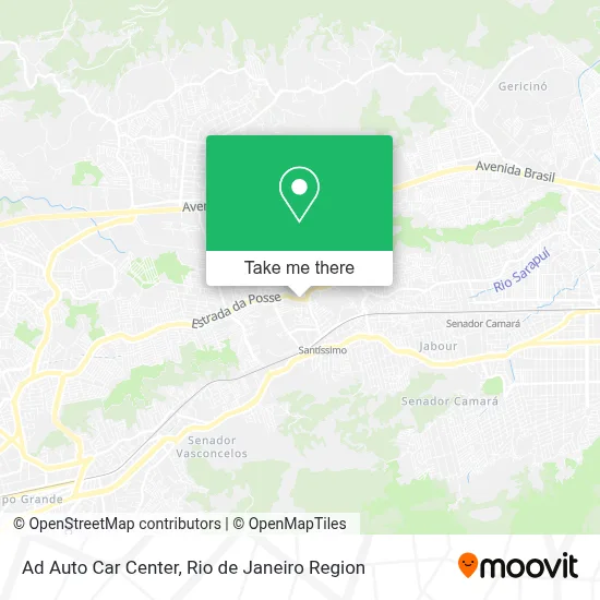 Ad Auto Car Center map